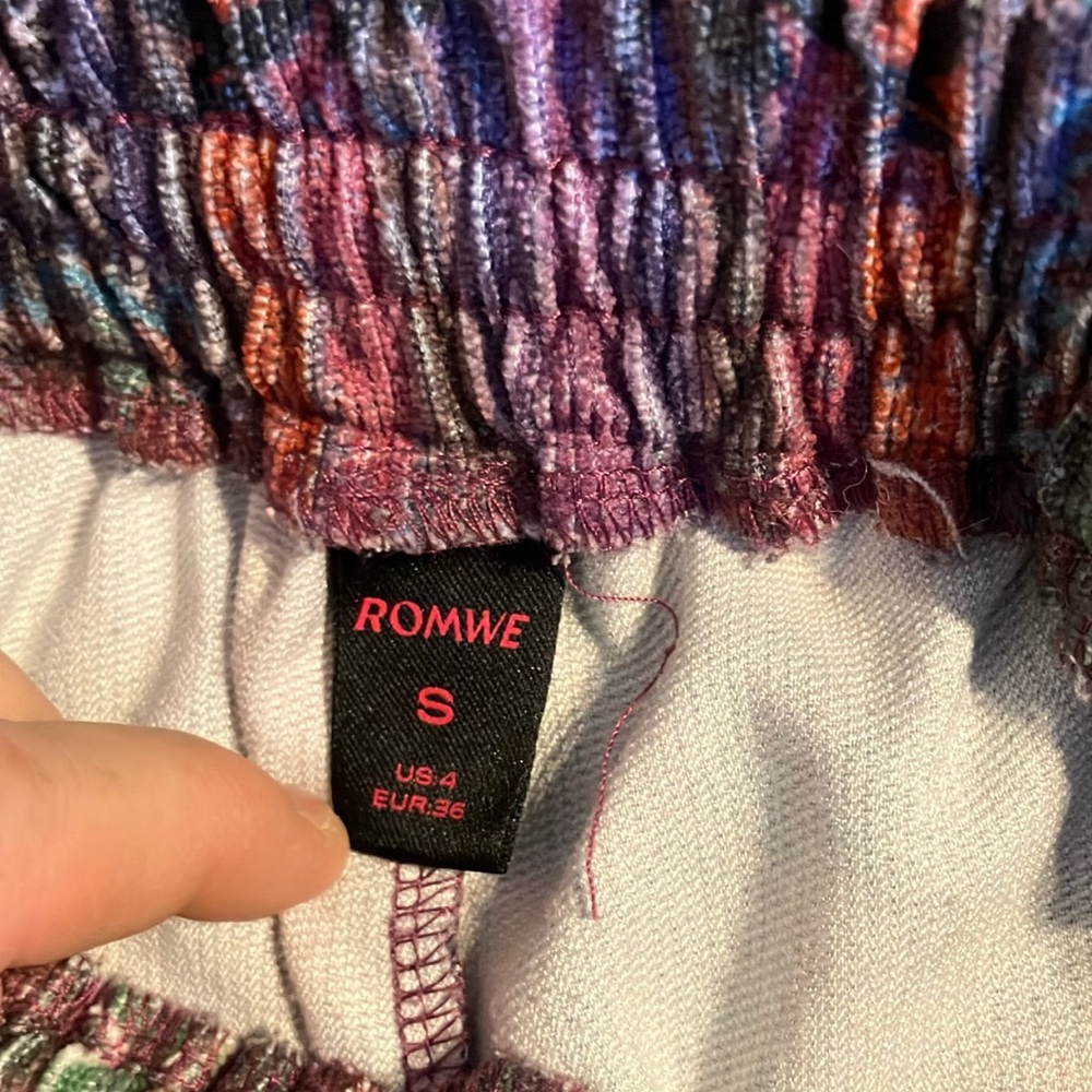 Multicolor Patchwork Pants - image 6